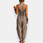 María Teresa™ | Haftowany kombinezon w stylu boho