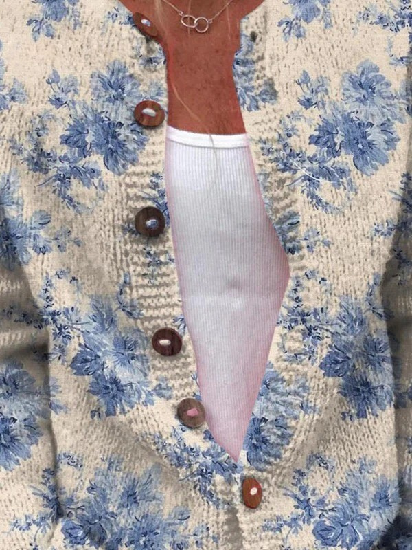 Daysie™ | Retro Knit Cardigan