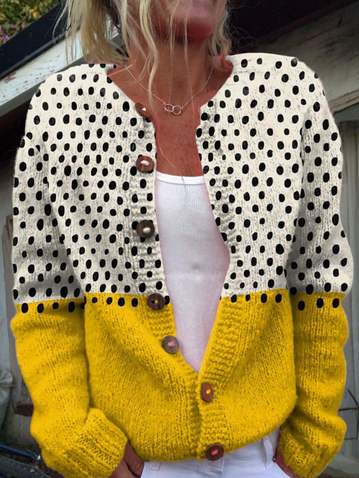 Junella™ | Retro Sweater Cardigan