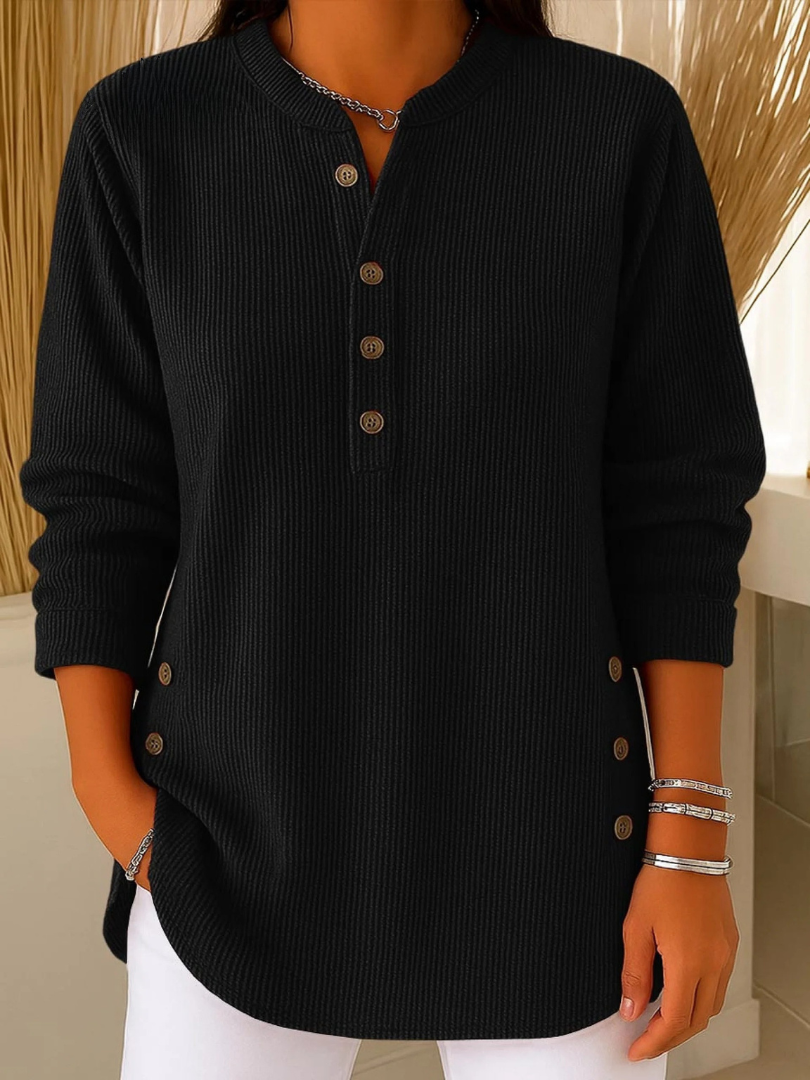 Neva™ | Henley Button-Up Tunic