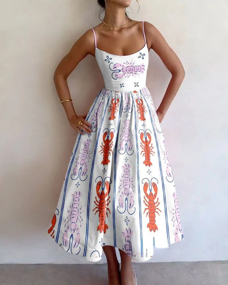 Brinleyrae | Sukienka midi  in Coastal Style