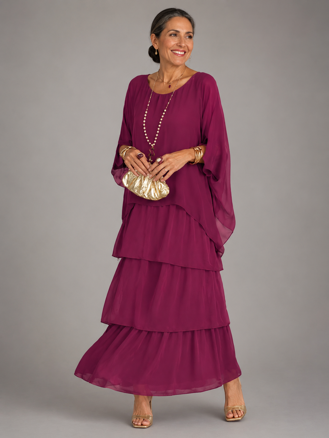 Lara™ | Elegancka, Luźna Sukienka Maxi" can be rewritten as:

"Lara™ | Stylowa, Swobodna Sukienka Maxi