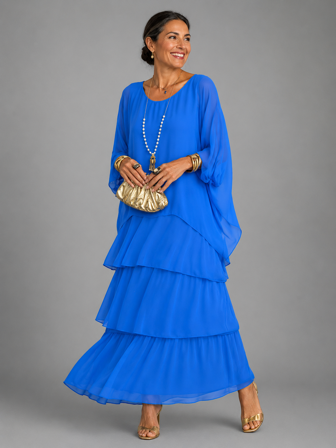 Lara™ | Elegancka, Luźna Sukienka Maxi" can be rewritten as:

"Lara™ | Stylowa, Swobodna Sukienka Maxi