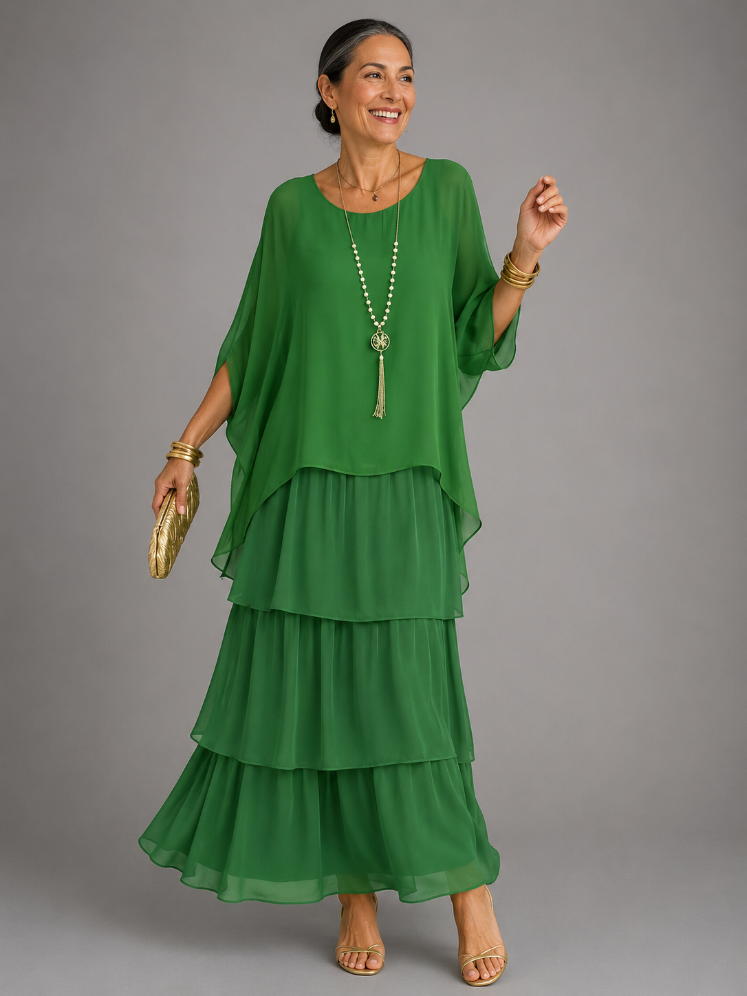 Lara™ | Elegancka, Luźna Sukienka Maxi" can be rewritten as:

"Lara™ | Stylowa, Swobodna Sukienka Maxi