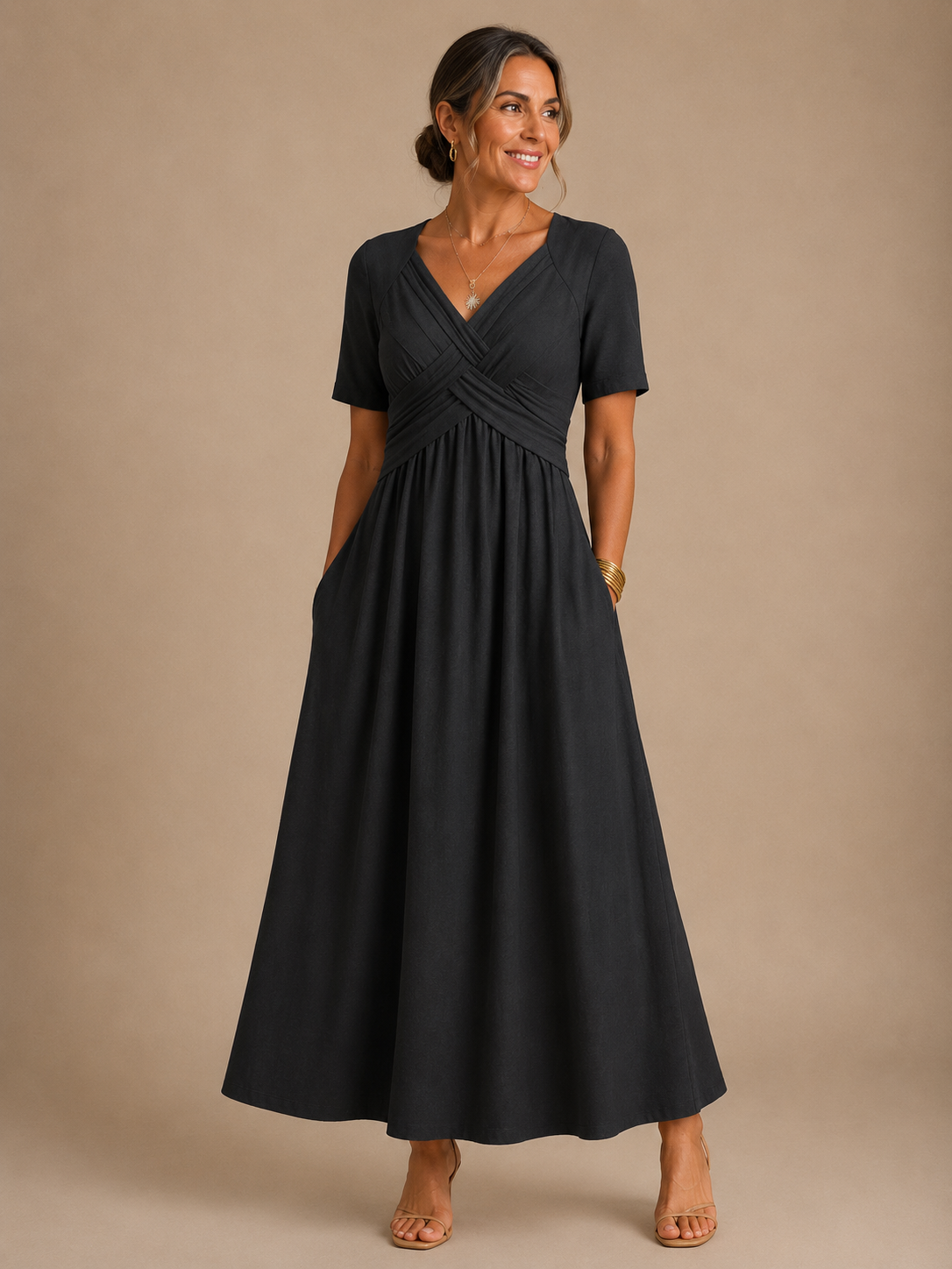 Angeli™ | Elegance Midi Sukienka