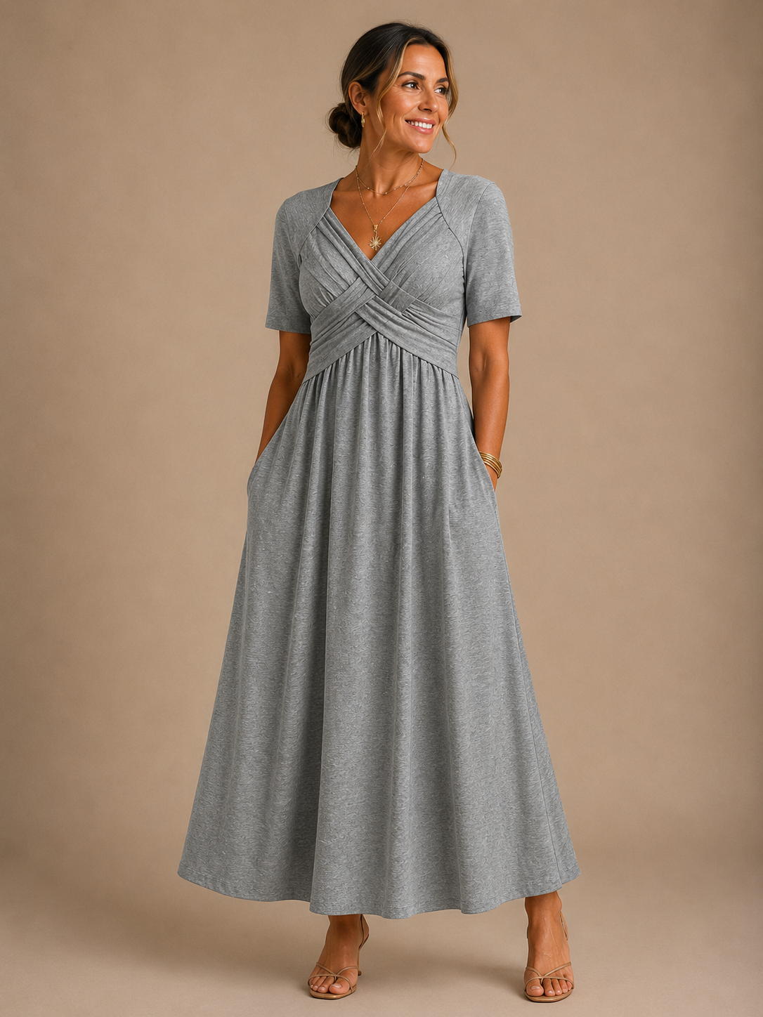 Angeli™ | Elegance Midi Sukienka