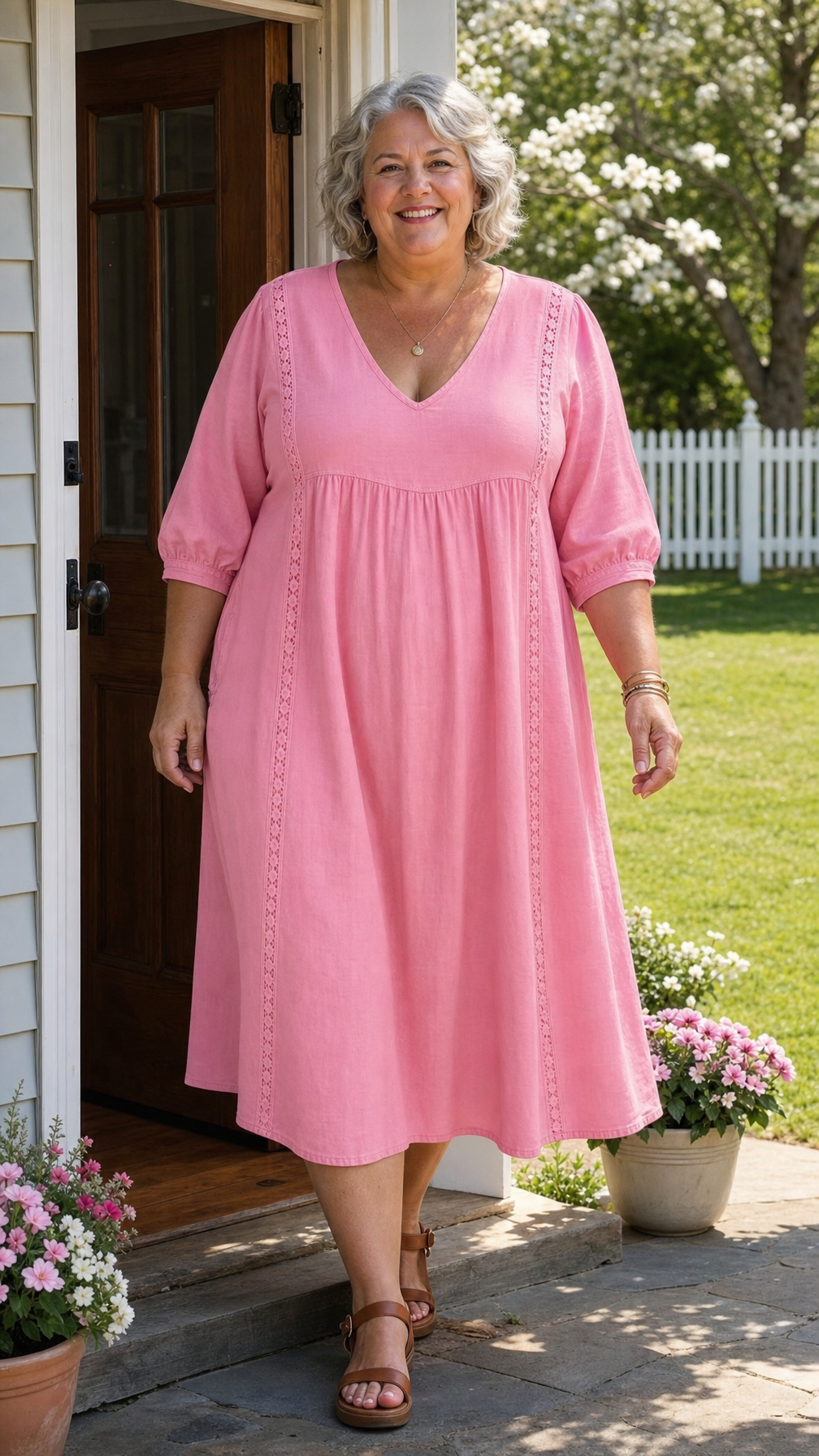 Juliette I Elegancka sukienka maxi o kroju litery A