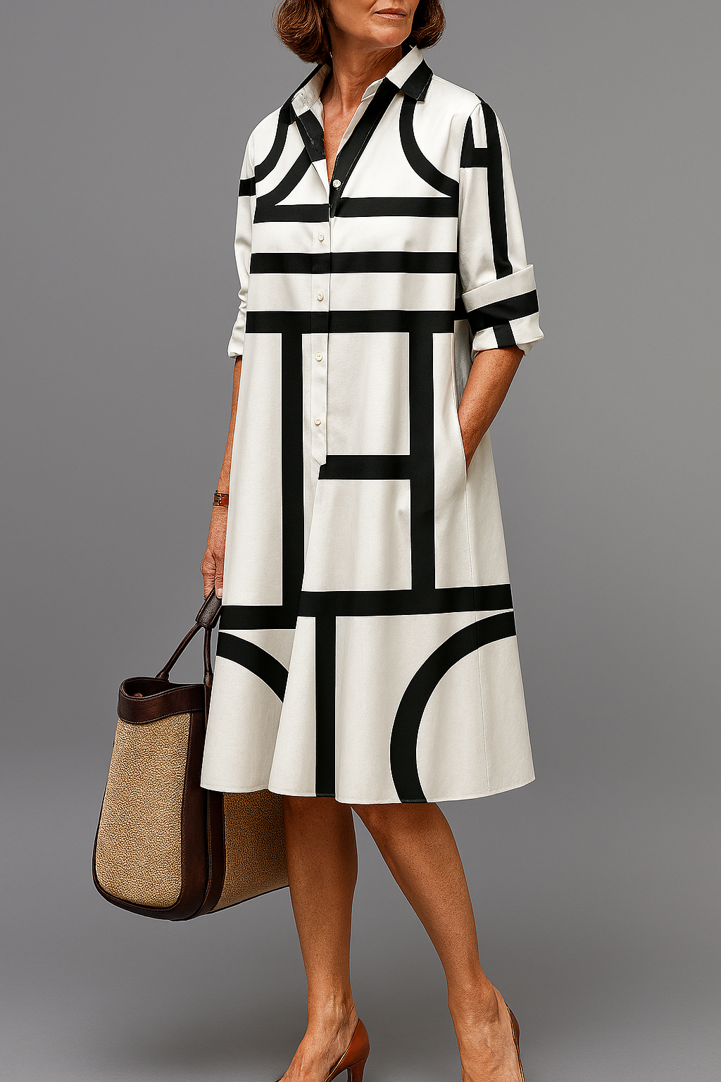 Ellie™ | Elegancka Midi Sukienka