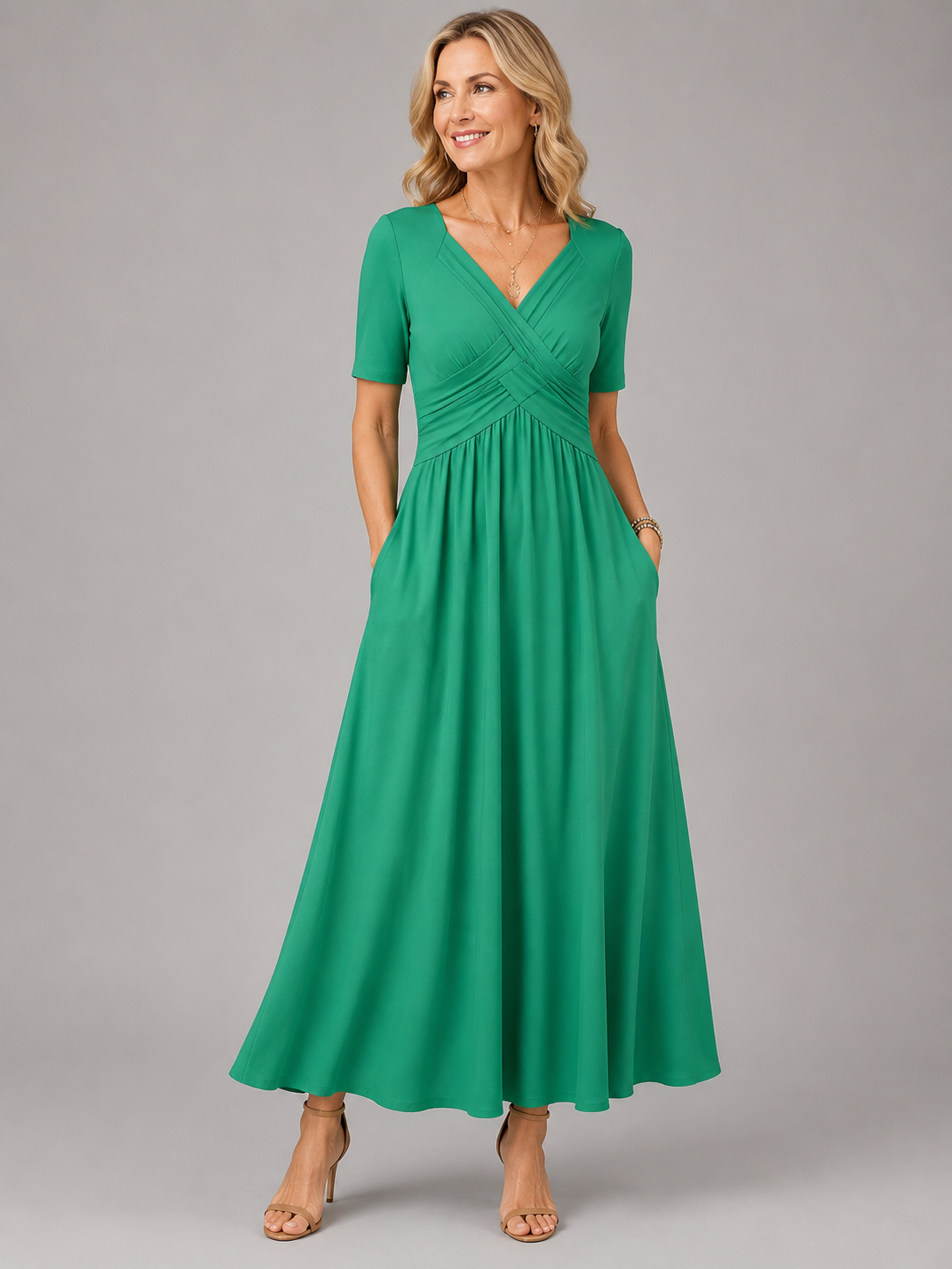 Angeli™ | Elegance Midi Sukienka
