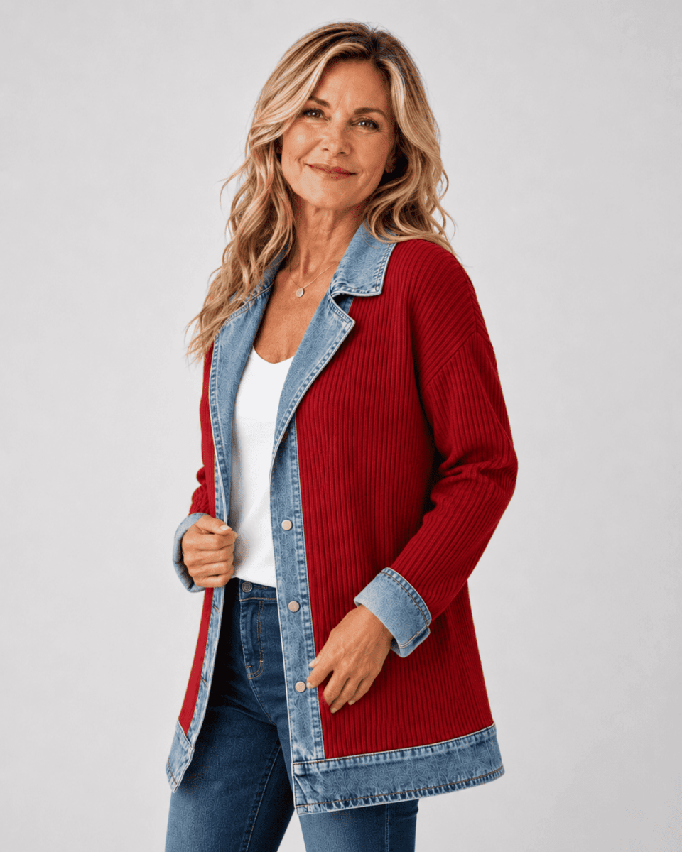 Liv™ | Kurtka dżinsowa w stylu oversize