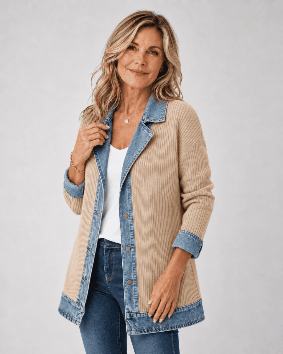 Liv™ | Kurtka dżinsowa w stylu oversize