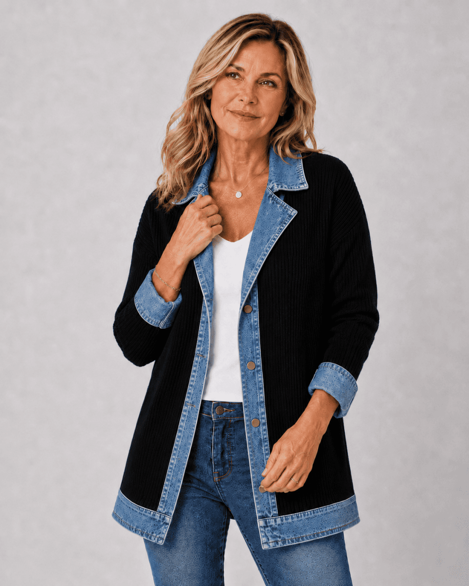 Liv™ | Kurtka dżinsowa w stylu oversize