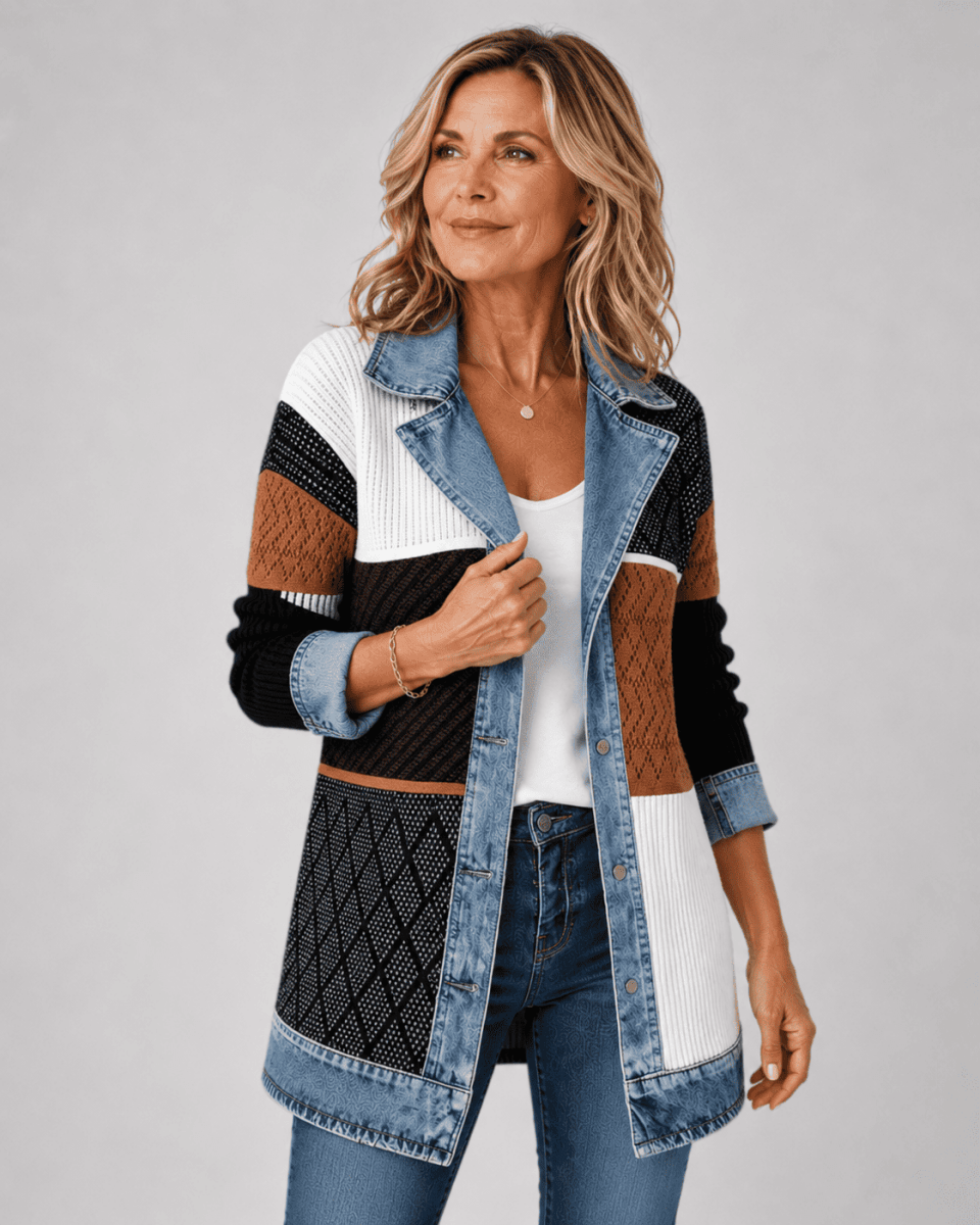 Liv™ | Kurtka dżinsowa w stylu oversize